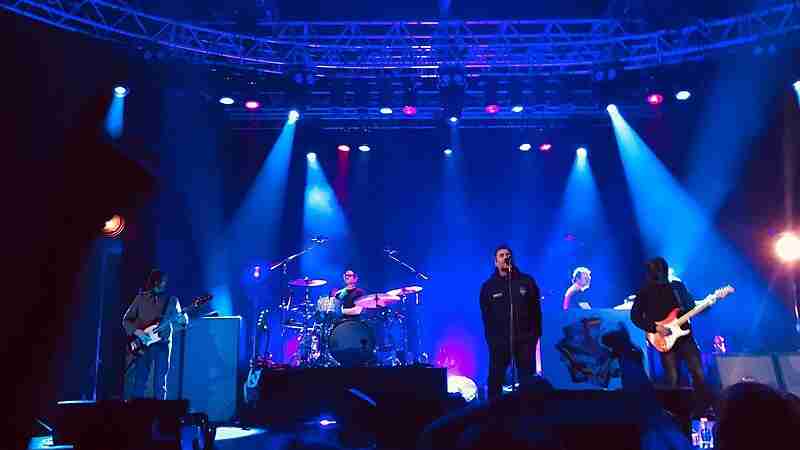 Liam gallagher john squire milano 2024, tags: definitely, die - CC BY-SA
